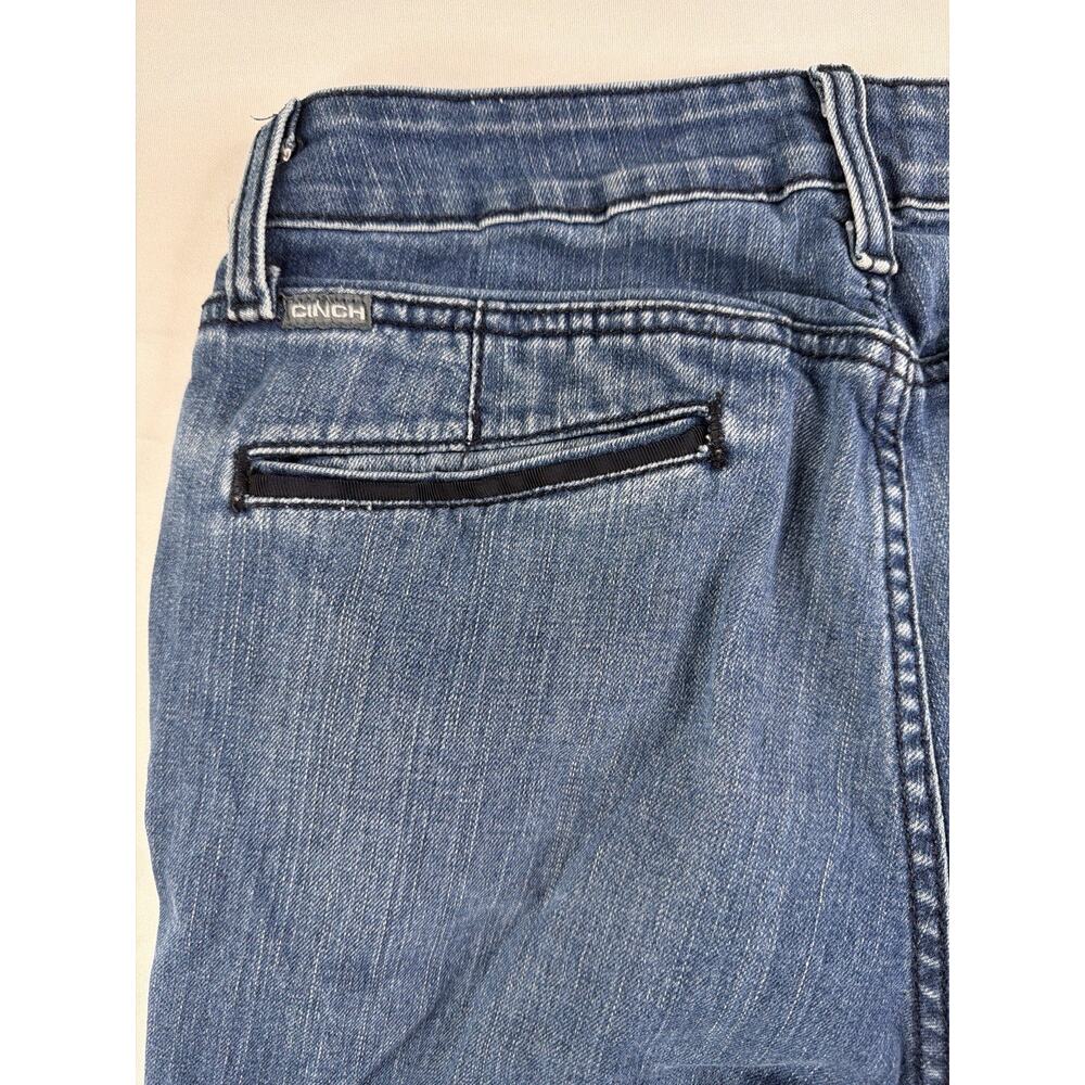 Cinch Women's Lynden Western Cowgirl Mid Rise Slim Fit Flare Leg Jeans SZ 29 - Picture 9 of 9